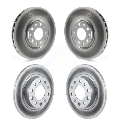 [Avant + Arrière] Kit de disque (revêtu) de frein pour 2013-2016 Dodge Dart KG-100858