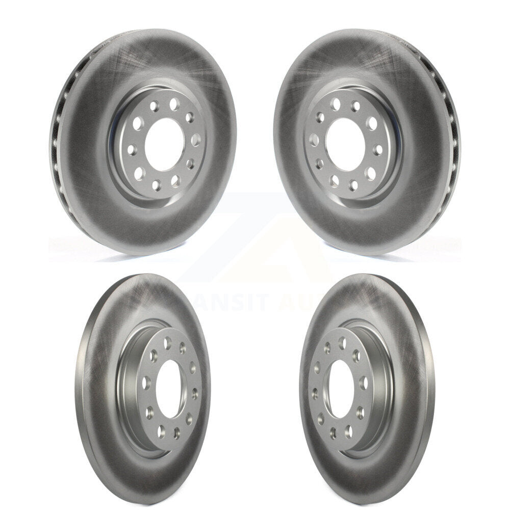 [Avant + Arrière] Kit de disque (revêtu) de frein pour 2015-2017 Chrysler 200 avec 305mm Diameter Rotor KG-100859