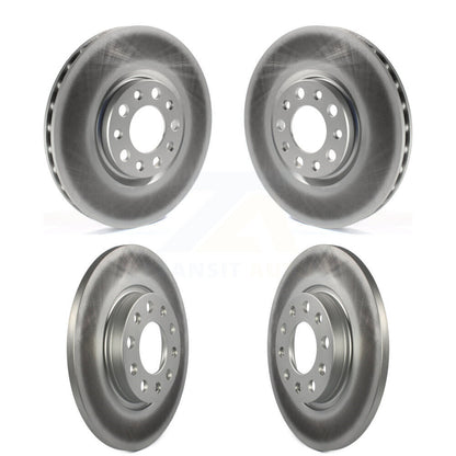 [Avant + Arrière] Kit de disque (revêtu) de frein pour 2015-2017 Chrysler 200 avec 305mm Diameter Rotor KG-100859