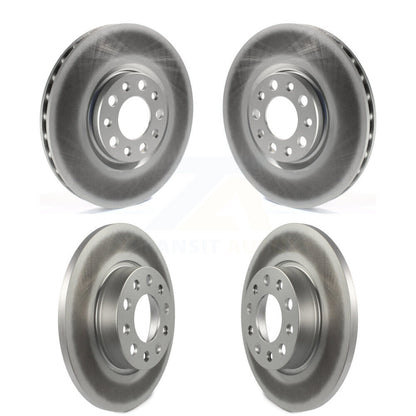 [Avant + Arrière] Kit de disque (revêtu) de frein pour Jeep Renegade Compass Fiat 500X KG-100860