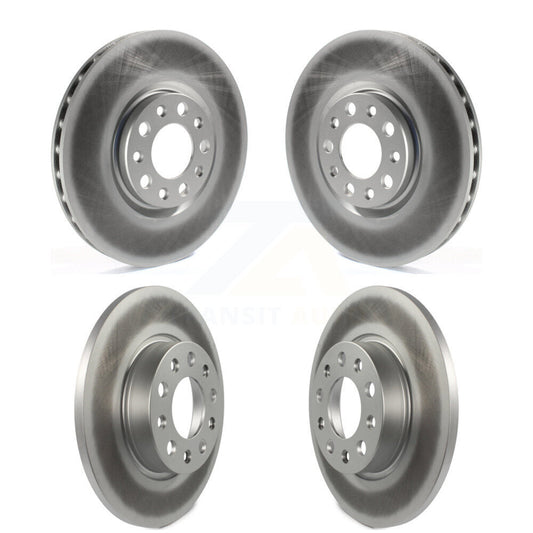 [Avant + Arrière] Kit de disque (revêtu) de frein pour Jeep Renegade Compass Fiat 500X KG-100860