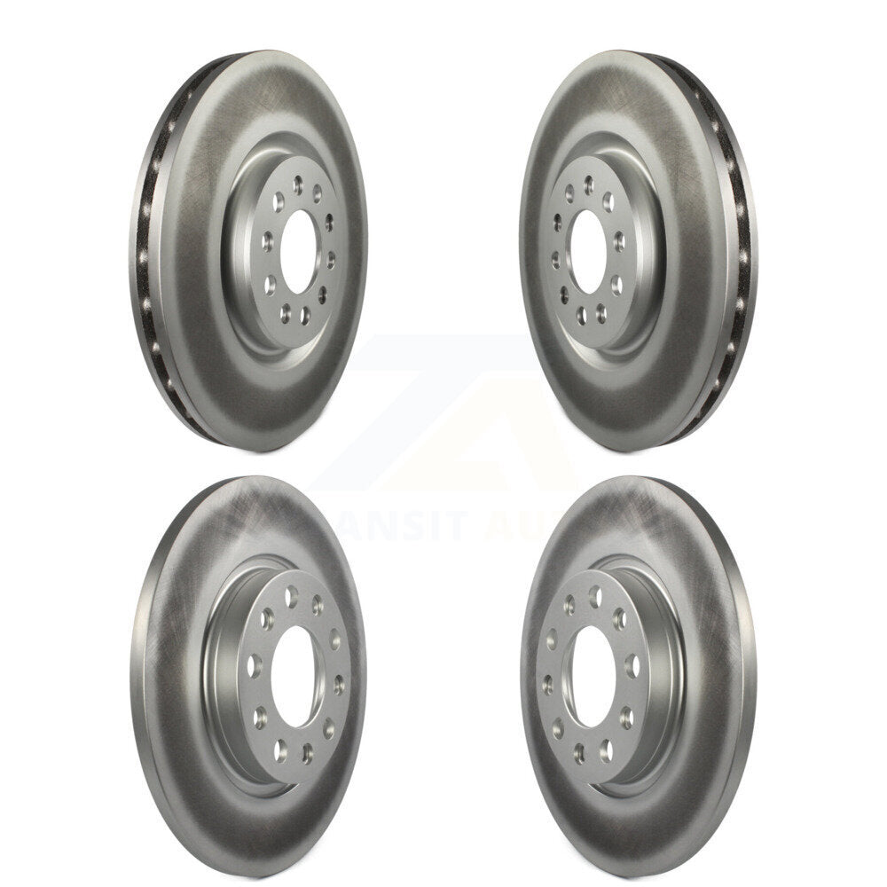 [Avant + Arrière] Kit de disque (revêtu) de frein pour Jeep Cherokee Chrysler 200 KG-100861