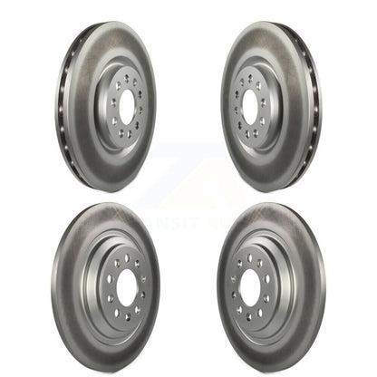 [Avant + Arrière] Kit de disque (revêtu) de frein pour 2014-2021 Jeep Cherokee avec Dual Piston Caliper KG-100862