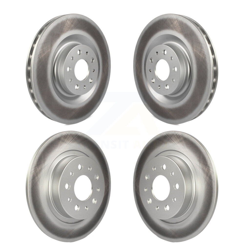 [Avant + Arrière] Kit de disque (revêtu) de frein pour 2014-2020 Fiat 500L KG-100863