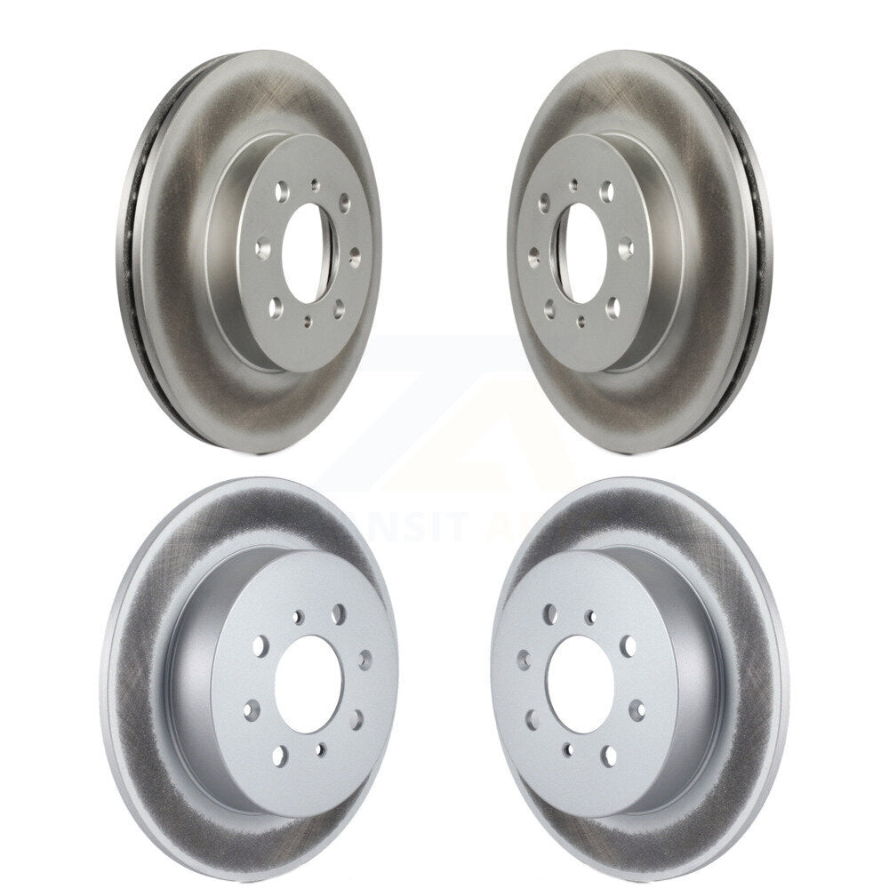 [Avant + Arrière] Kit de disque (revêtu) de frein pour Honda Civic Acura EL KG-100865