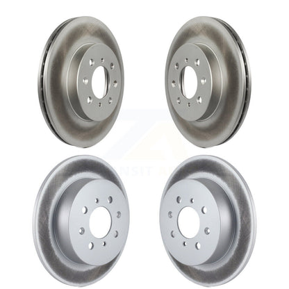 [Avant + Arrière] Kit de disque (revêtu) de frein pour Honda Civic Acura EL KG-100865