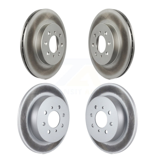 [Avant + Arrière] Kit de disque (revêtu) de frein pour Honda Civic Acura EL KG-100865