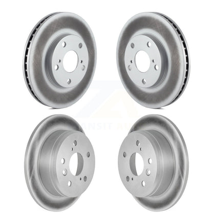 [Avant + Arrière] Kit de disque (revêtu) de frein pour Toyota Camry Lexus ES300 Solara KG-100866