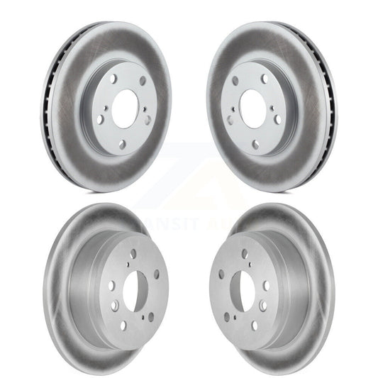 [Avant + Arrière] Kit de disque (revêtu) de frein pour Toyota Camry Lexus ES300 Solara KG-100866
