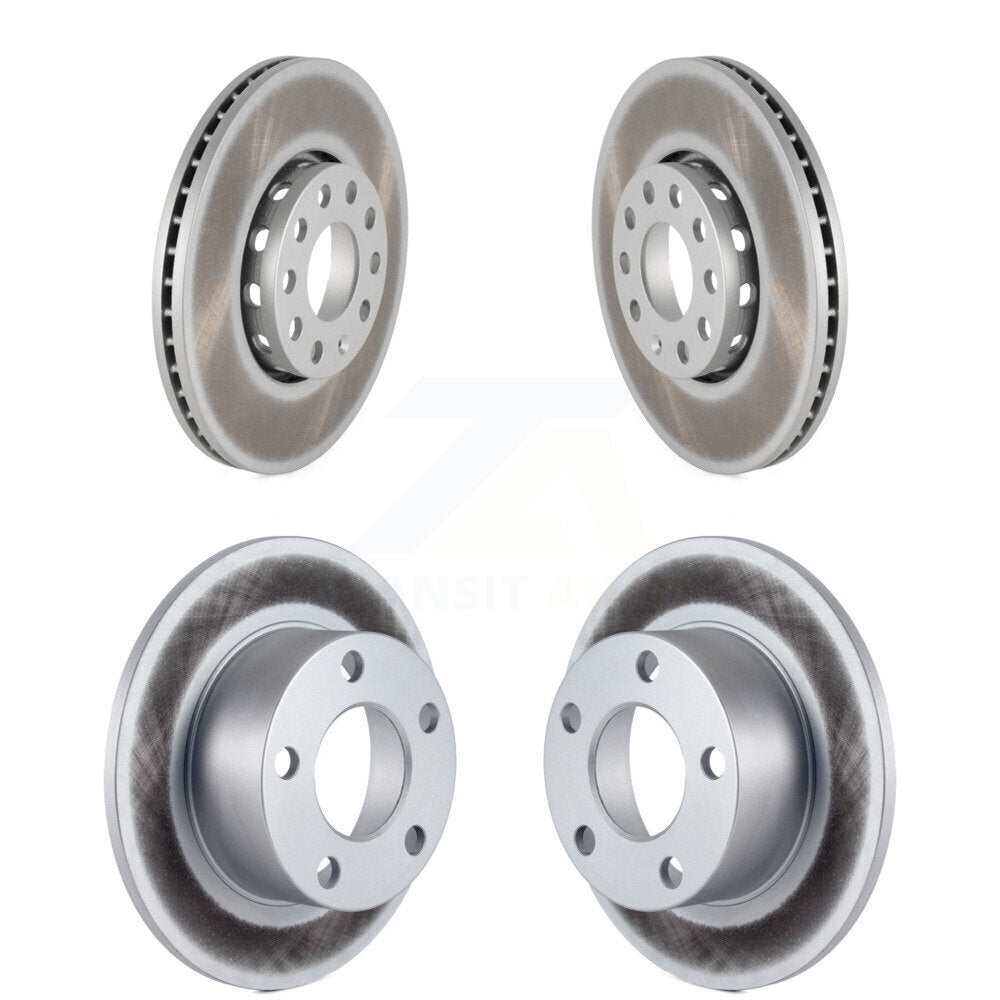 [Avant + Arrière] Kit de disque (revêtu) de frein pour Volkswagen Passat Audi A6 Quattro 100 S6 KG-100871