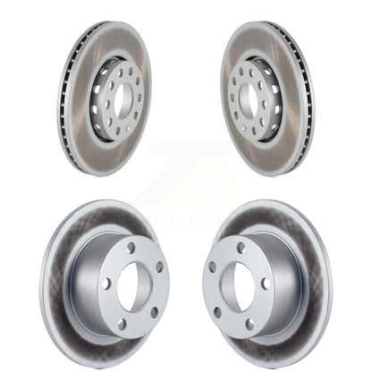 [Avant + Arrière] Kit de disque (revêtu) de frein pour Volkswagen Passat Audi A6 Quattro 100 S6 KG-100871