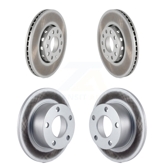 [Avant + Arrière] Kit de disque (revêtu) de frein pour Volkswagen Passat Audi A6 Quattro 100 S6 KG-100871