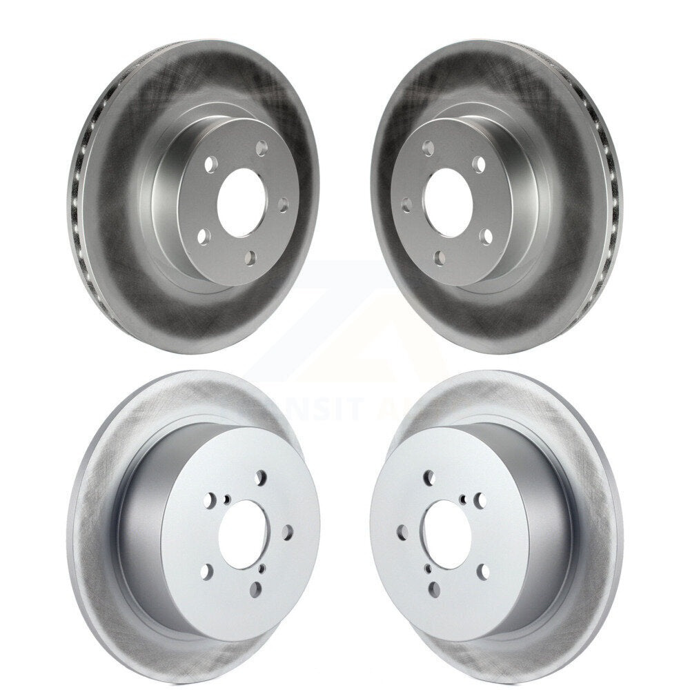 [Avant + Arrière] Kit de disque (revêtu) de frein pour 2005 Subaru Legacy i Limited avec 277mm Diameter Rotor KG-100877