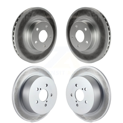 [Avant + Arrière] Kit de disque (revêtu) de frein pour 2005 Subaru Legacy i Limited avec 277mm Diameter Rotor KG-100877