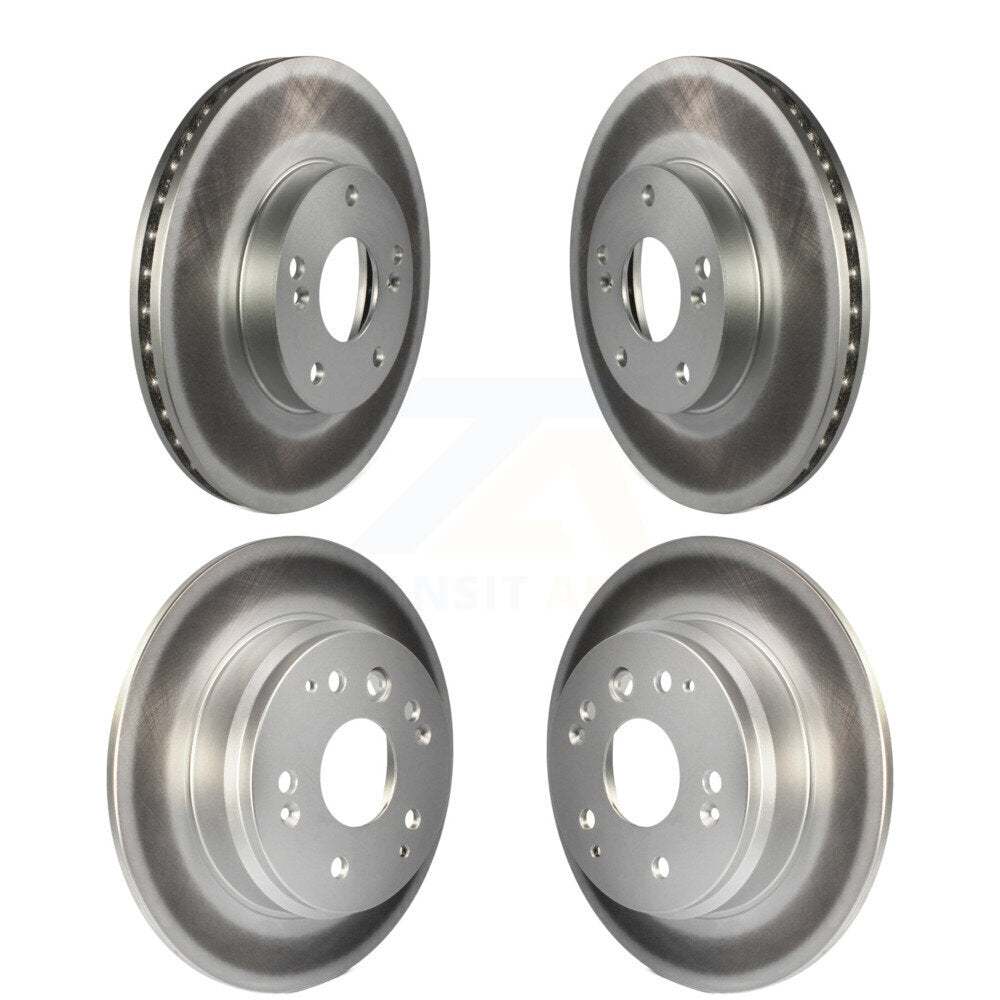 [Avant + Arrière] Kit de disque (revêtu) de frein pour 2003-2011 Honda Element KG-100883