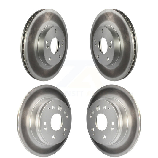 [Avant + Arrière] Kit de disque (revêtu) de frein pour 2003-2011 Honda Element KG-100883