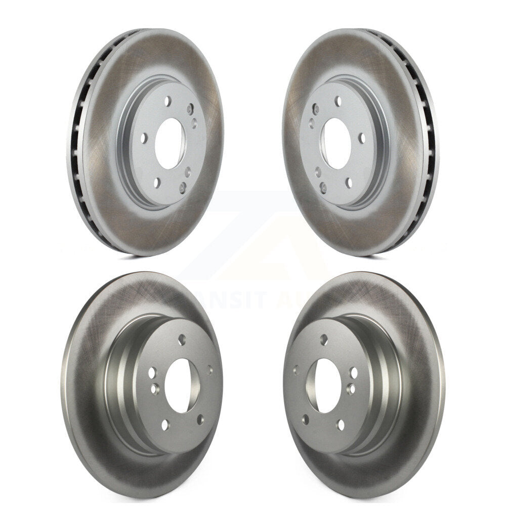 [Avant + Arrière] Kit de disque (revêtu) de frein pour Mercedes-Benz E320 CLK320 C240 CLK350 C320 C280 CLK430 E430 C350 E300 KG-100886