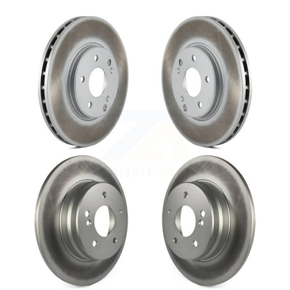 [Avant + Arrière] Kit de disque (revêtu) de frein pour Mercedes-Benz E320 CLK320 C240 CLK350 C320 C280 CLK430 E430 C350 E300 KG-100886