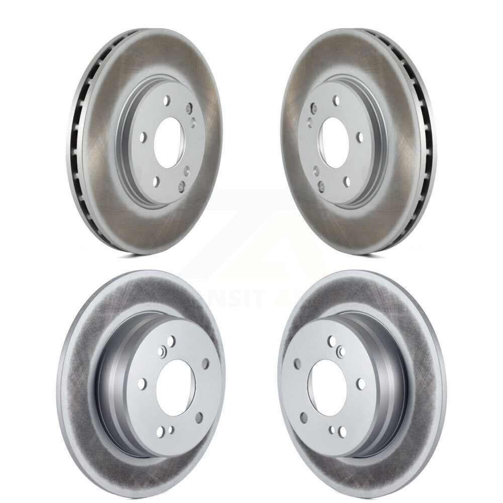 [Avant + Arrière] Kit de disque (revêtu) de frein pour Chrysler Crossfire Mercedes-Benz SLK320 SLK280 SLK300 KG-100887