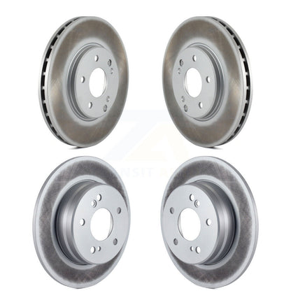 [Avant + Arrière] Kit de disque (revêtu) de frein pour Chrysler Crossfire Mercedes-Benz SLK320 SLK280 SLK300 KG-100887