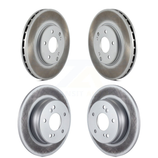 [Avant + Arrière] Kit de disque (revêtu) de frein pour Chrysler Crossfire Mercedes-Benz SLK320 SLK280 SLK300 KG-100887