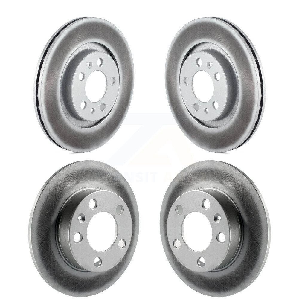 [Avant + Arrière] Kit de disque (revêtu) de frein pour Volkswagen Beetle Jetta Golf City KG-100888