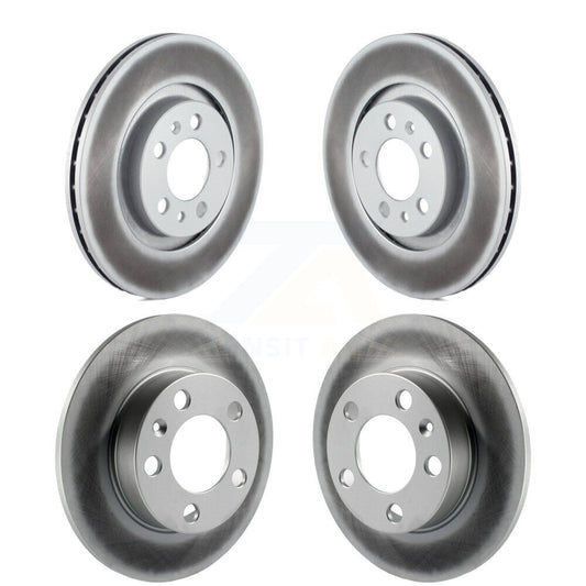 [Avant + Arrière] Kit de disque (revêtu) de frein pour Volkswagen Beetle Jetta Golf City KG-100888