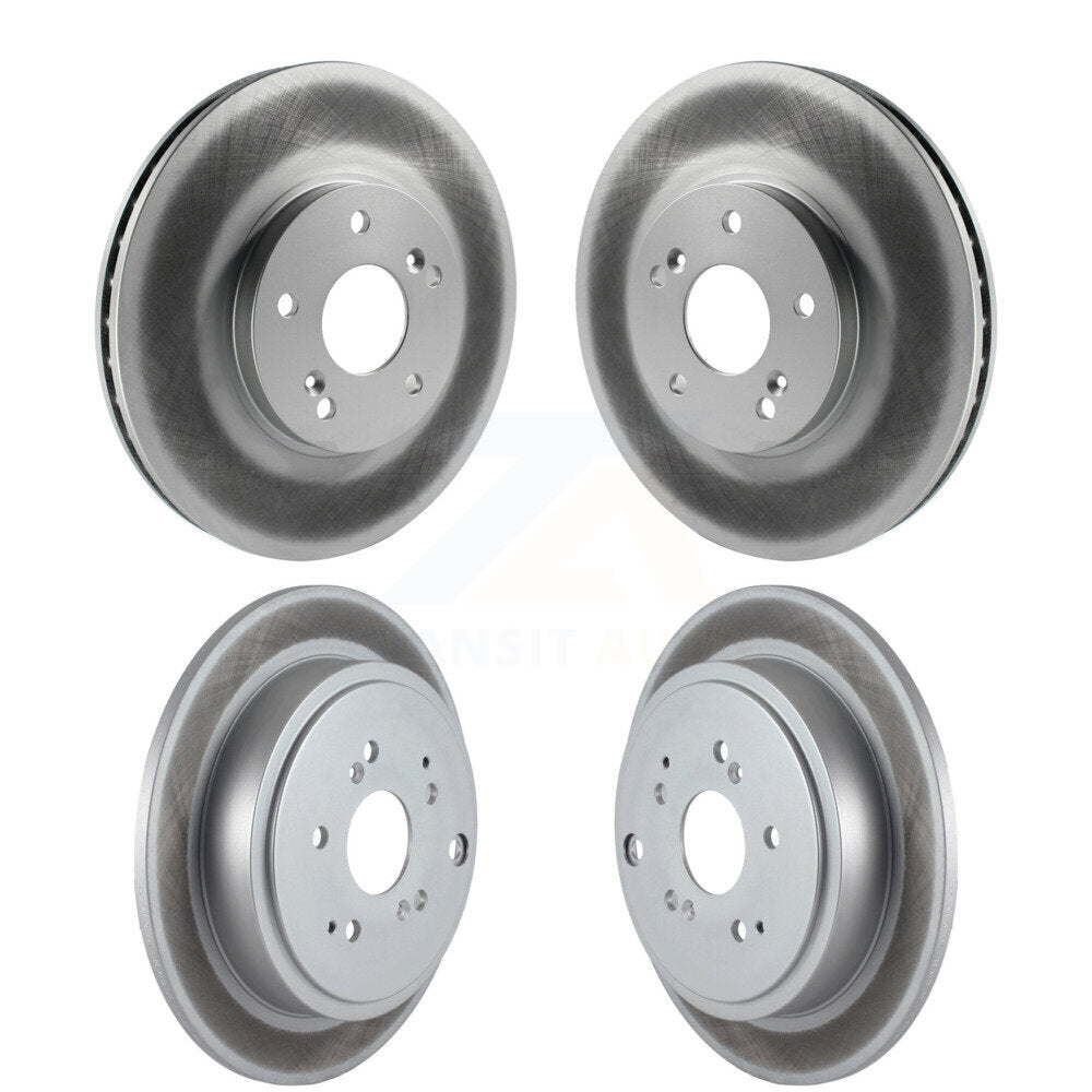 [Avant + Arrière] Kit de disque (revêtu) de frein pour Honda Pilot Acura MDX KG-100891