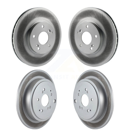[Avant + Arrière] Kit de disque (revêtu) de frein pour Honda Pilot Acura MDX KG-100891