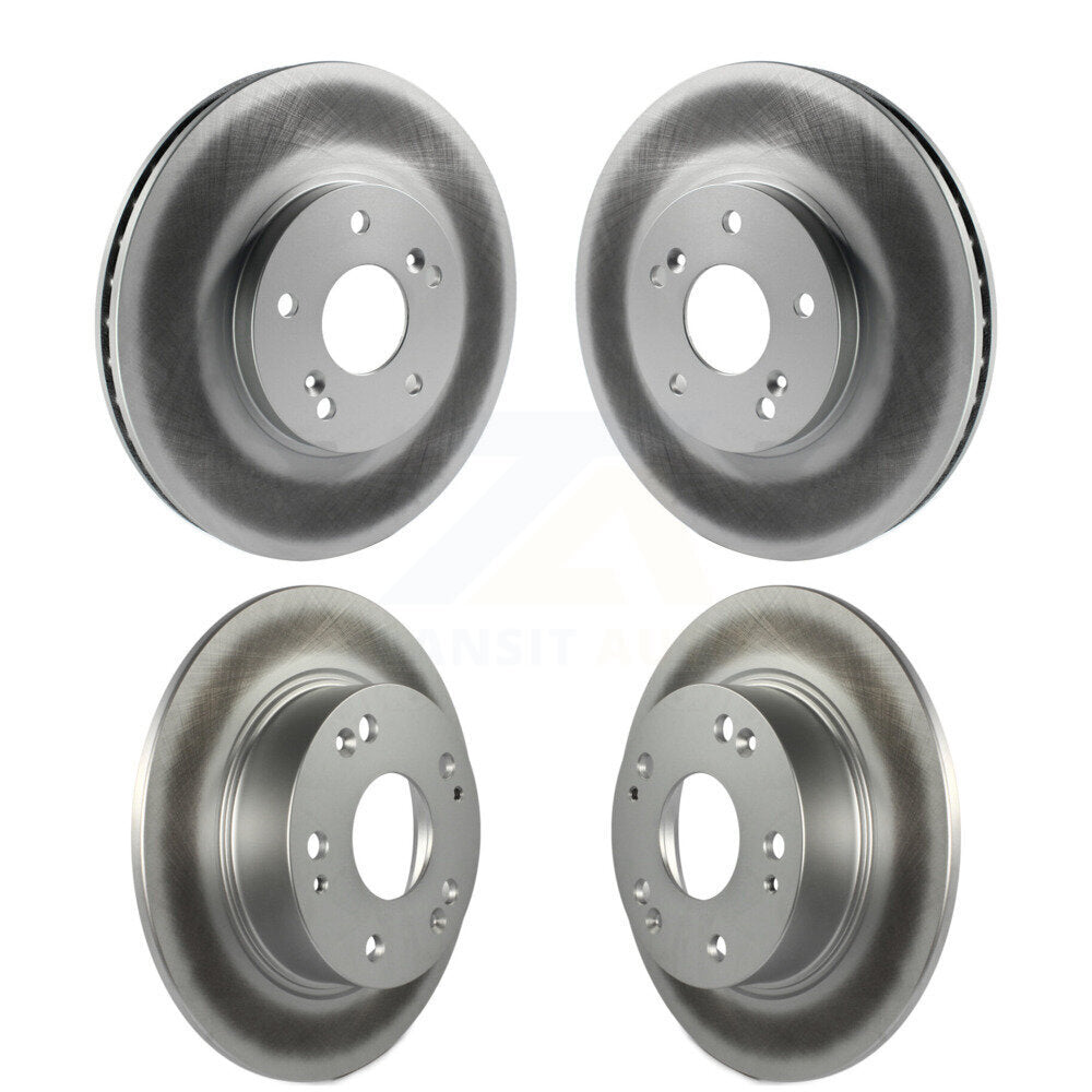[Avant + Arrière] Kit de disque (revêtu) de frein pour Honda Accord Acura TSX KG-100893