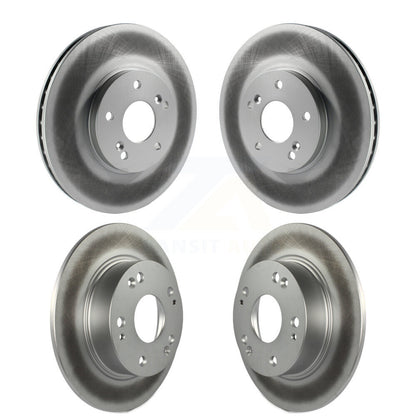[Avant + Arrière] Kit de disque (revêtu) de frein pour Honda Accord Acura TSX KG-100893