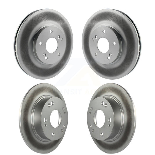 [Avant + Arrière] Kit de disque (revêtu) de frein pour Honda Accord Acura TSX KG-100893