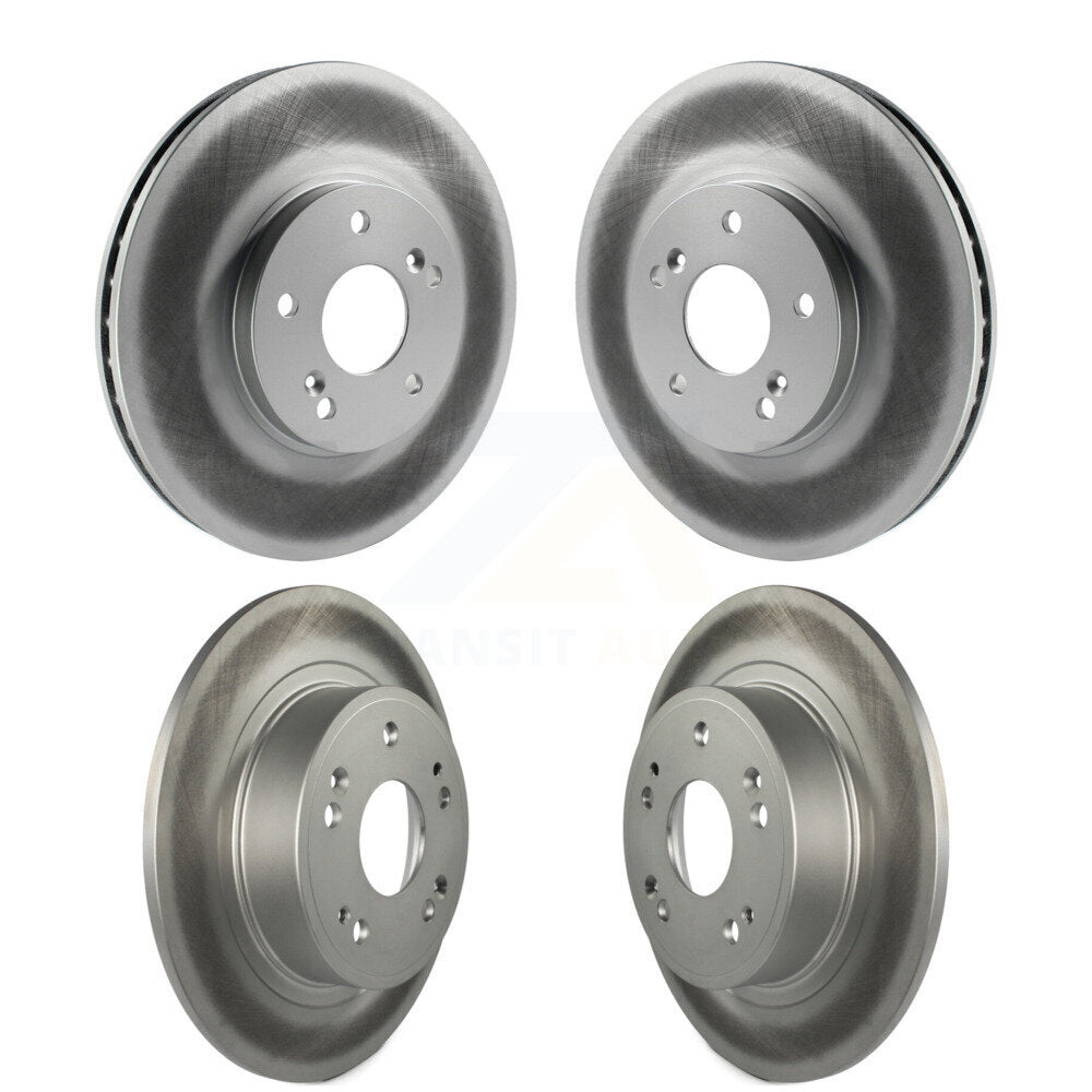 [Avant + Arrière] Kit de disque (revêtu) de frein pour Honda Accord Acura TSX KG-100895