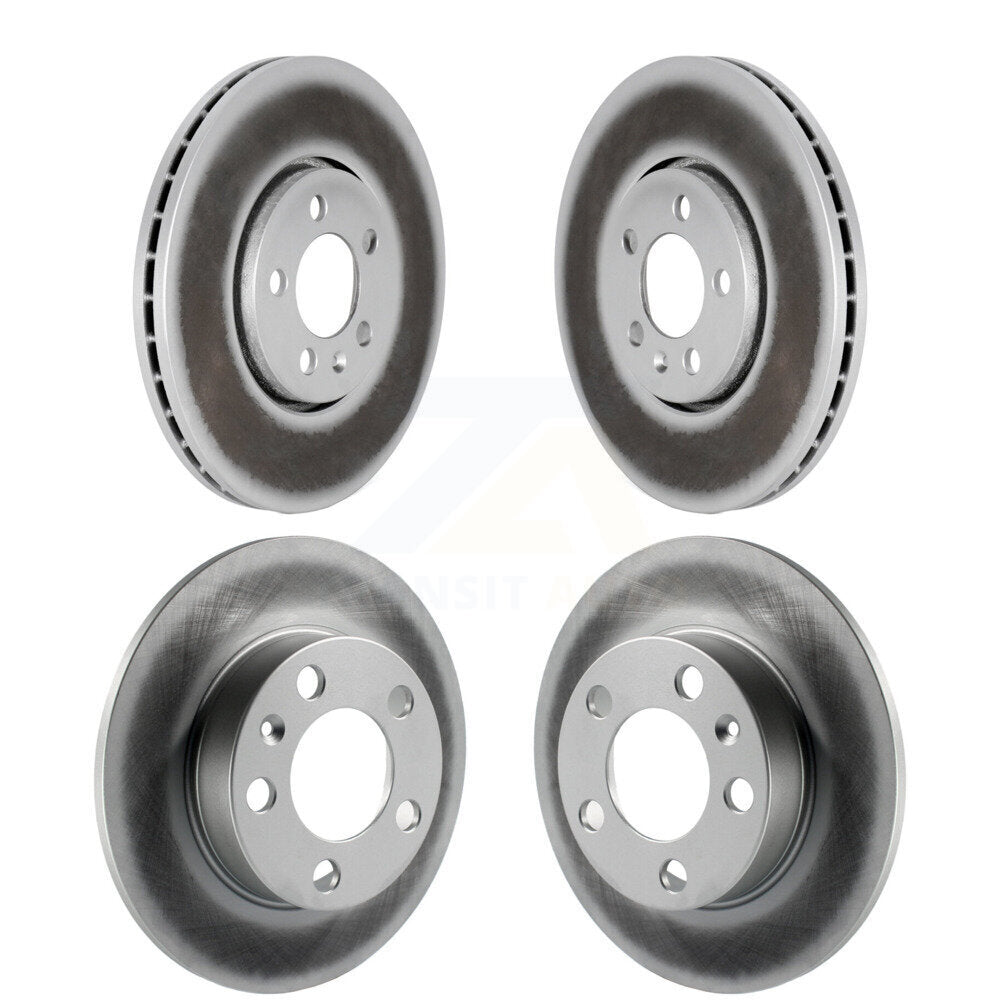 [Avant + Arrière] Kit de disque (revêtu) de frein pour Volkswagen Beetle Jetta Golf KG-100896