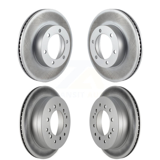 [Avant + Arrière] Kit de disque (revêtu) de frein pour 2001-2007 Toyota Sequoia KG-100899