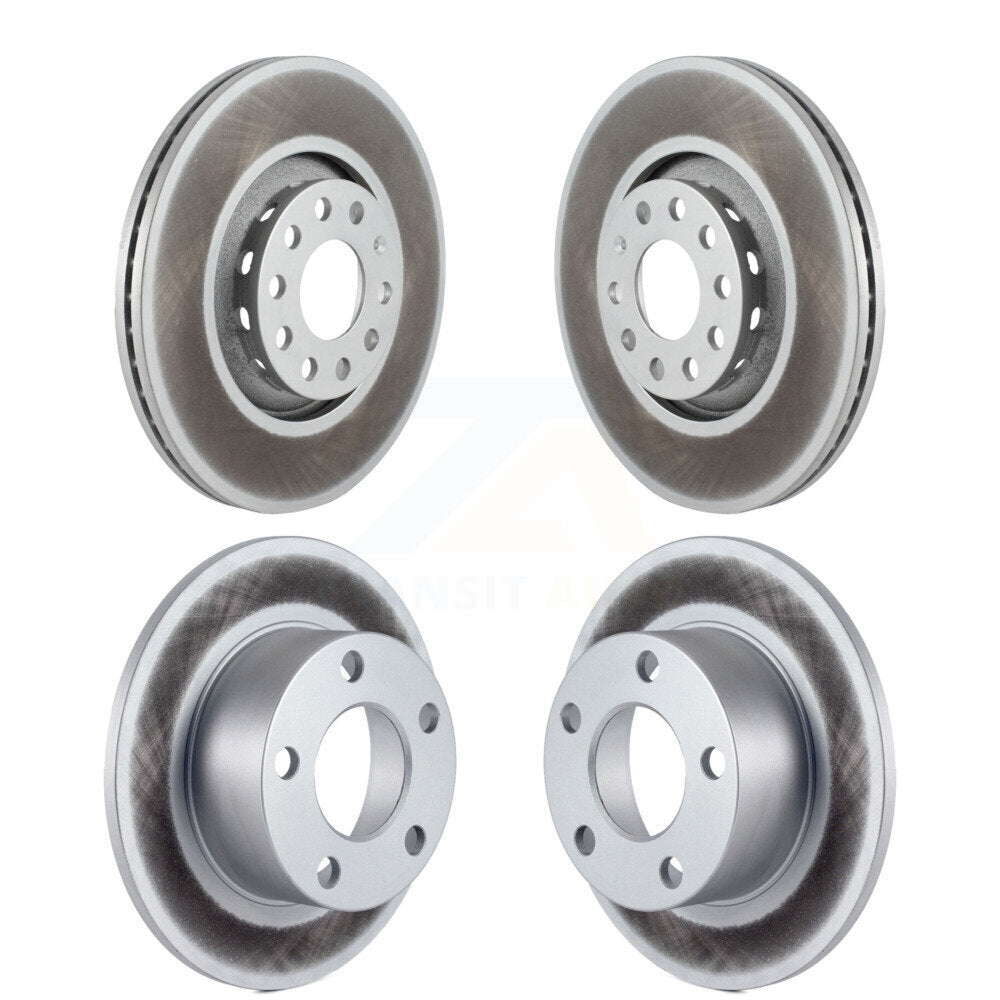 [Avant + Arrière] Kit de disque (revêtu) de frein pour 2000-2004 Audi A6 avec 312mm Diameter Rotor KG-100901