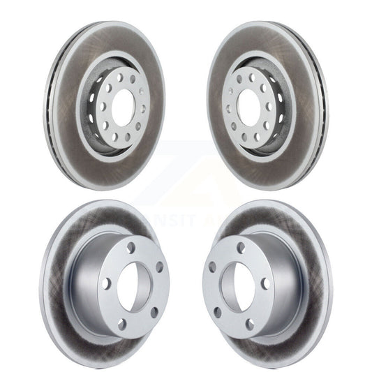 [Avant + Arrière] Kit de disque (revêtu) de frein pour 2000-2004 Audi A6 avec 312mm Diameter Rotor KG-100901