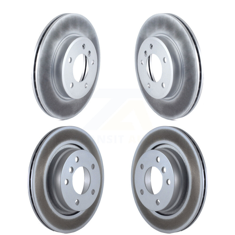 [Avant + Arrière] Kit de disque (revêtu) de frein pour BMW 325i 325Ci 323i 328i 323Ci 328Ci KG-100904