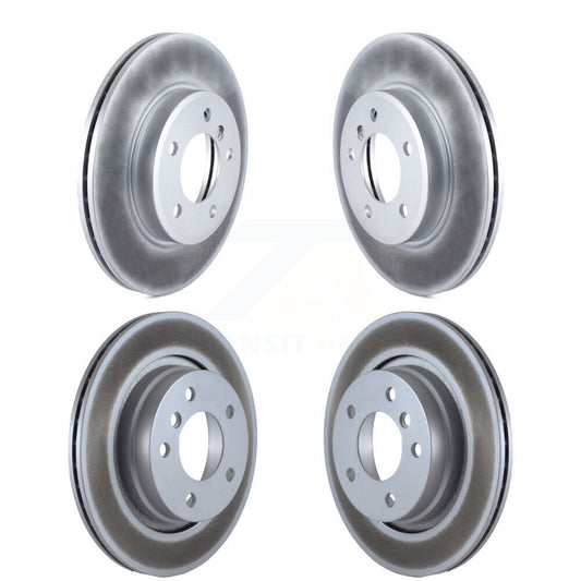 [Avant + Arrière] Kit de disque (revêtu) de frein pour BMW 325i 325Ci 323i 328i 323Ci 328Ci KG-100904