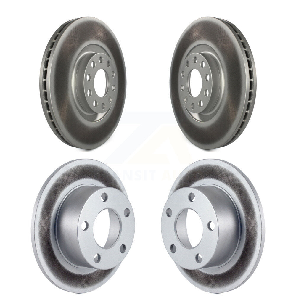[Avant + Arrière] Kit de disque (revêtu) de frein pour 2002-2004 Audi A6 avec 321mm Diameter Rotor KG-100906