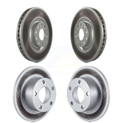 [Avant + Arrière] Kit de disque (revêtu) de frein pour 2002-2004 Audi A6 avec 321mm Diameter Rotor KG-100906