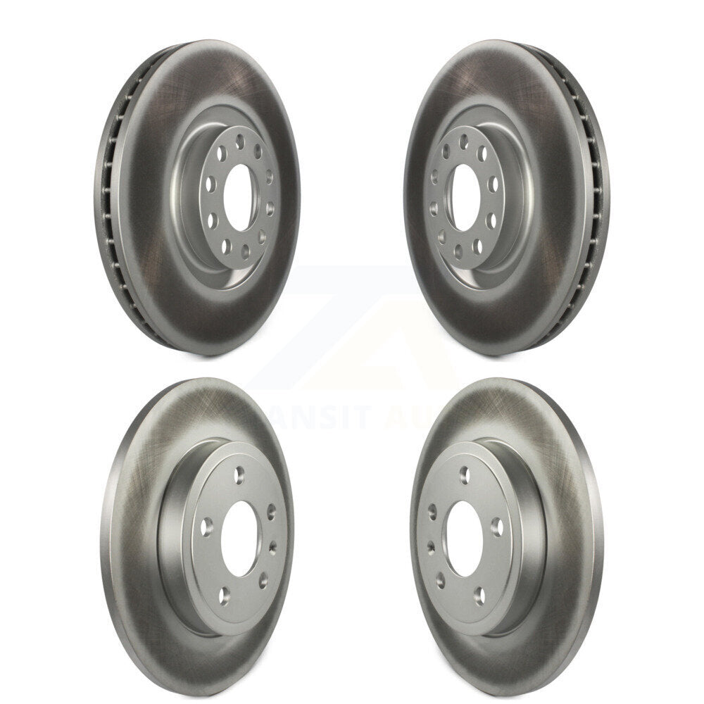 [Avant + Arrière] Kit de disque (revêtu) de frein pour Audi A4 Quattro KG-100907