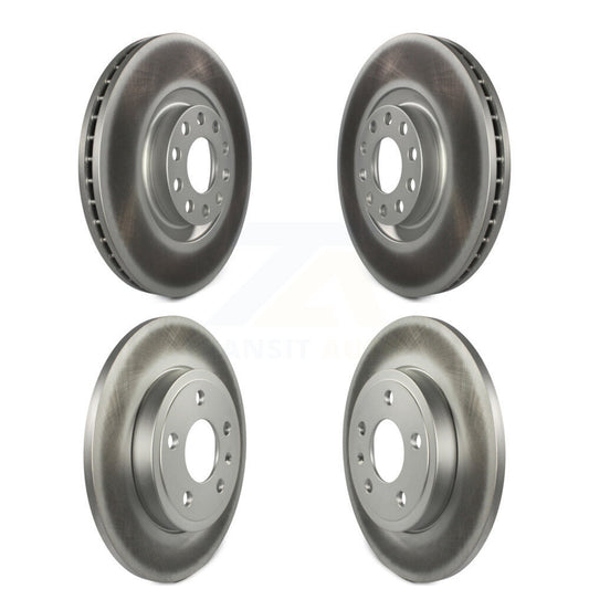 [Avant + Arrière] Kit de disque (revêtu) de frein pour Audi A4 Quattro KG-100907