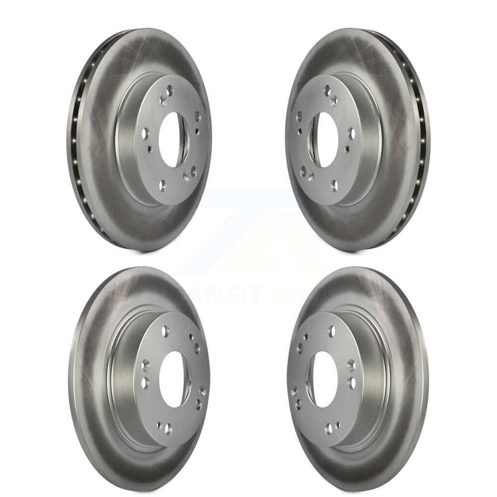 [Avant + Arrière] Kit de disque (revêtu) de frein pour Honda Civic KG-100912
