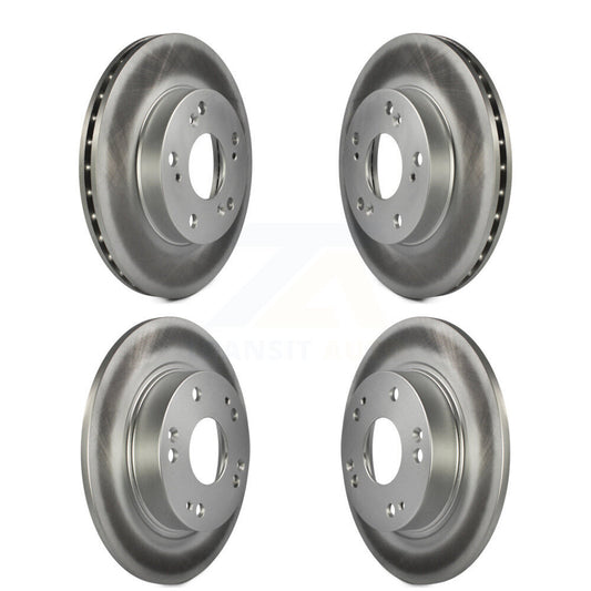 [Avant + Arrière] Kit de disque (revêtu) de frein pour Honda Civic KG-100912