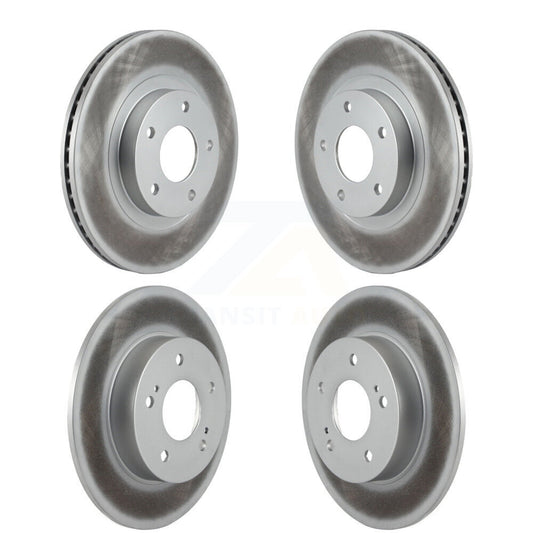 [Avant + Arrière] Kit de disque (revêtu) de frein pour Nissan Maxima Infiniti I35 INFINITI KG-100915