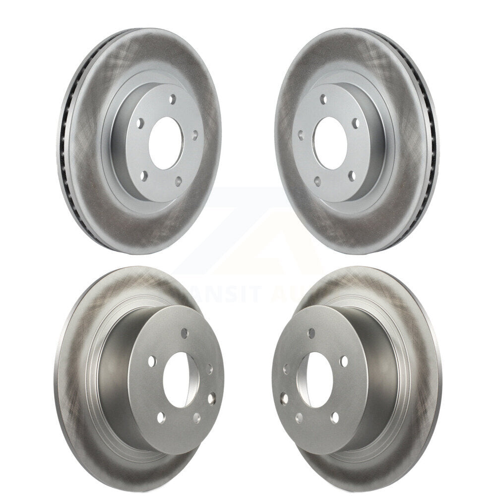 [Avant + Arrière] Kit de disque (revêtu) de frein pour Nissan Altima KG-100916