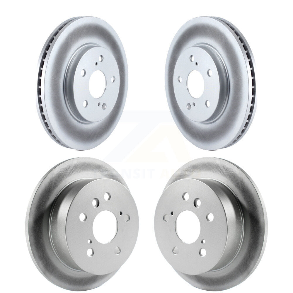 [Avant + Arrière] Kit de disque (revêtu) de frein pour Toyota Camry Avalon Solara Lexus ES300 KG-100917