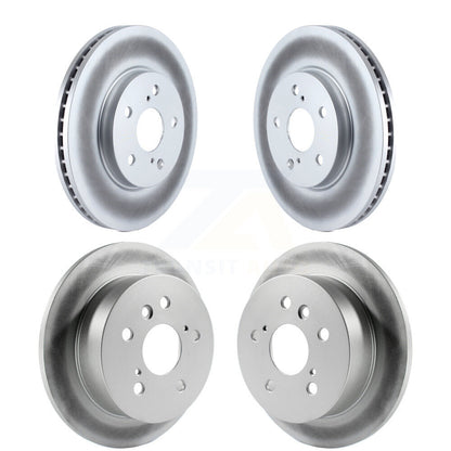 [Avant + Arrière] Kit de disque (revêtu) de frein pour Toyota Camry Avalon Solara Lexus ES300 KG-100917
