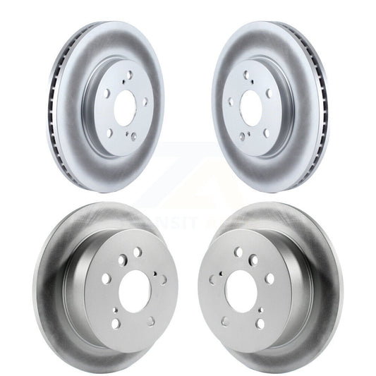 [Avant + Arrière] Kit de disque (revêtu) de frein pour Toyota Camry Avalon Solara Lexus ES300 KG-100917
